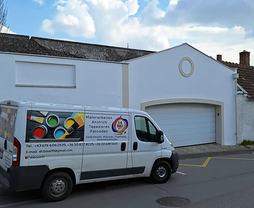 Homlokzatfestés | kész munka