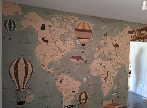 Tapétázás | gyerekszoba